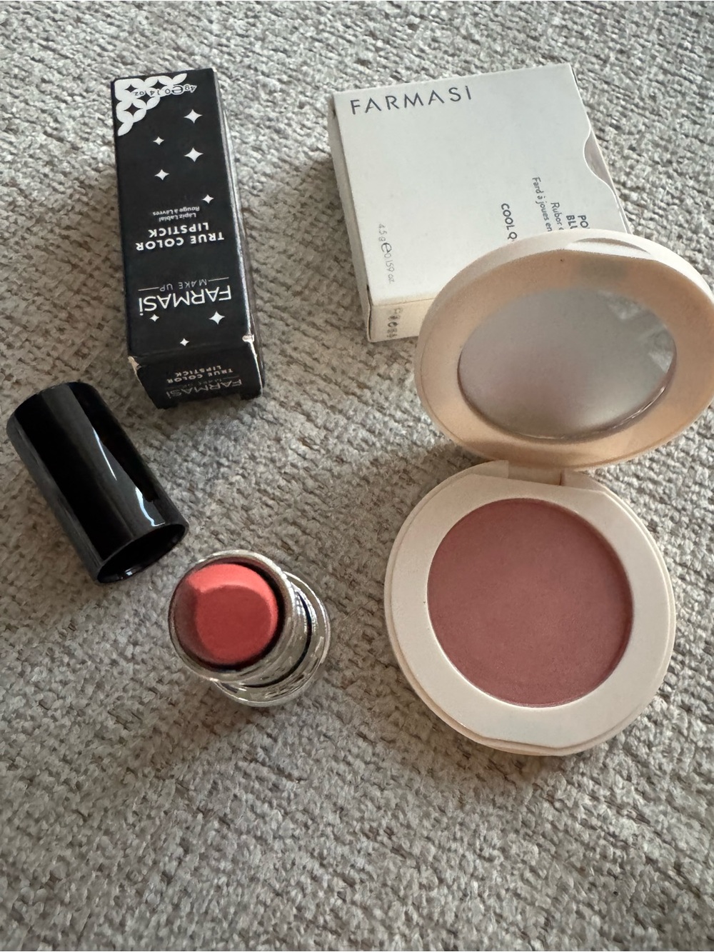 Farmasi Blush and Matching Lipstick Duo
